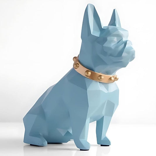 Tirelire Chien pour Enfants et Adultes – Design Unique Bleu Clair