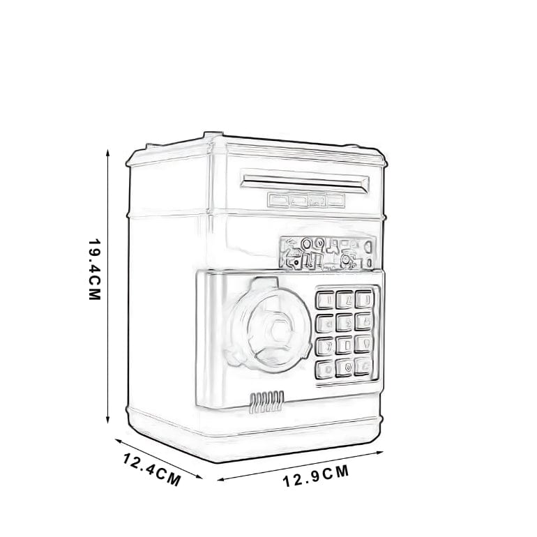 Tirelire Coffre-Fort Électronique - Éducation Financière