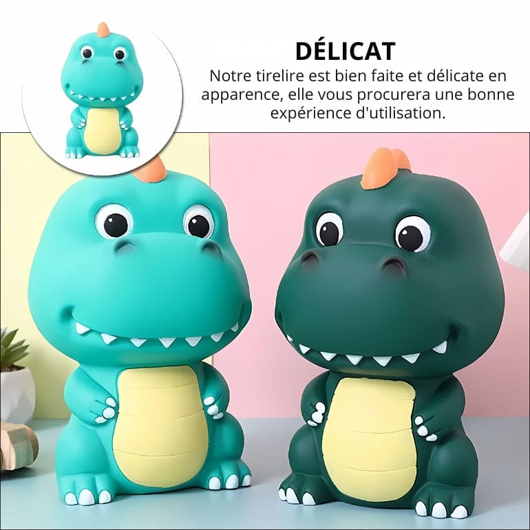 Tirelire Dinosaure Amusante - Pour les Petits Épargnants