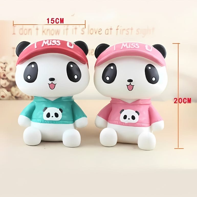 Tirelire Panda en Vinyle pour Enfants