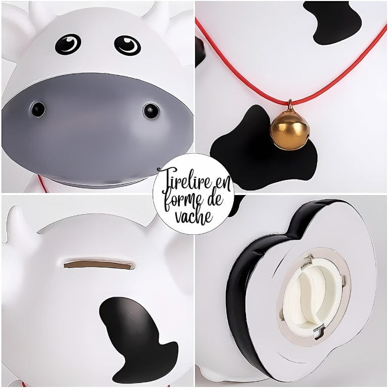 Tirelire Vache Mignonne - Cadeau Parfait 